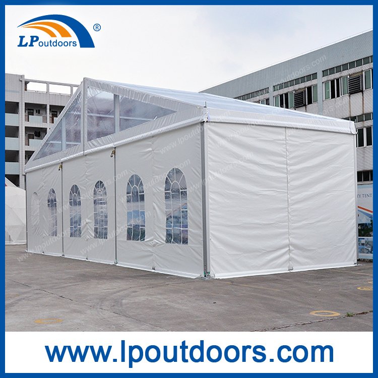 15X30m户外铝合金透明盖布活动篷房
