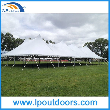 60X120英尺绳拉可容纳千人室外婚礼聚会帐篷
