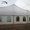 可租赁可容纳100人户外活动篷房带欧式天花和透明窗户