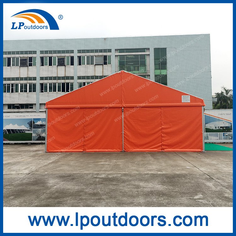6X8米易拆装可移动橘色小型篷房 