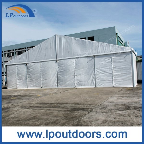 工厂外销12x18米室外白色PVC活动篷房