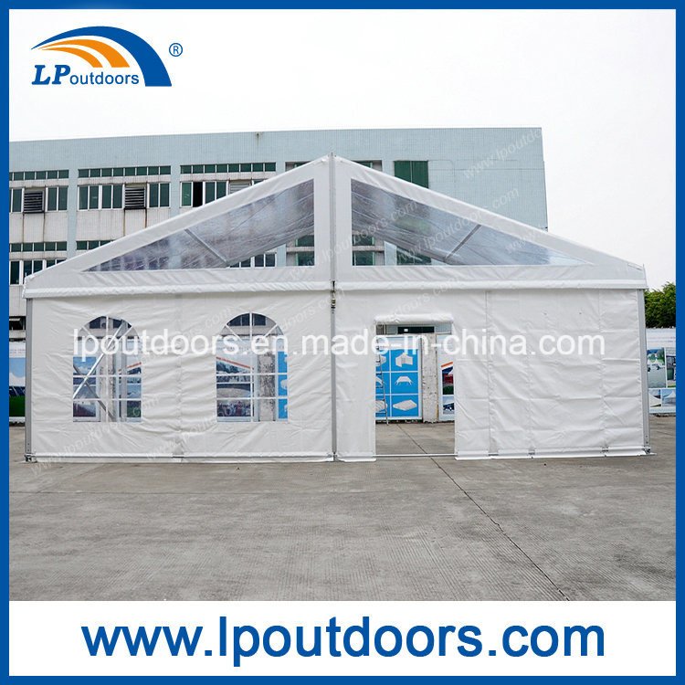 高质量10X40m室外透明顶婚礼小型篷房