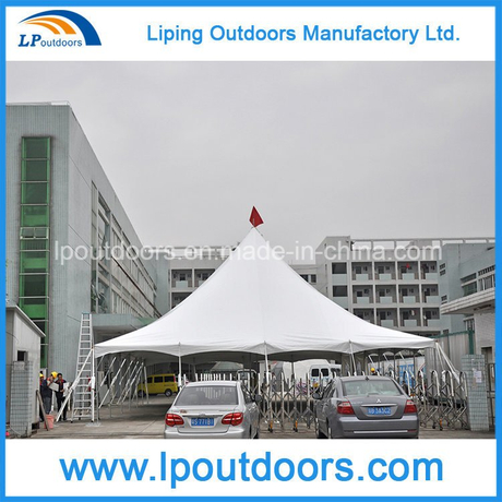 丽平工厂新款超长跨度12米户外停车绳拉篷